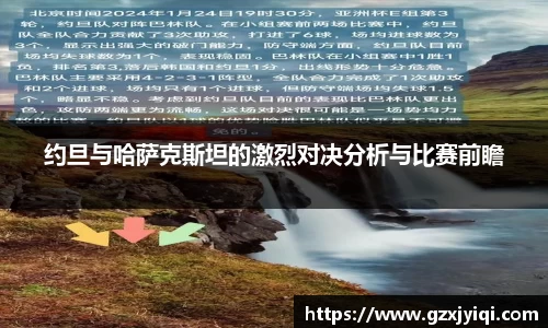 约旦与哈萨克斯坦的激烈对决分析与比赛前瞻